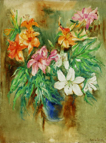Lilies. 60x80, 2002