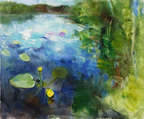 Water-lily. 100x90, 2003 