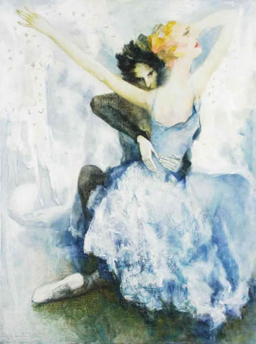 In the dance. 60x80, 2002.